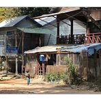 Im Dorf Phnom Kulen