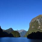 Im Doubtful Sound bei perfektem Wetter