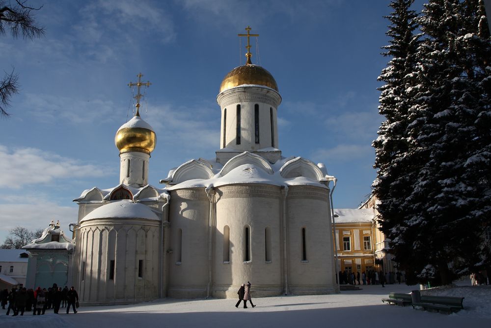 Im Dreifaltigkeitskloster von Sergijew Possad (früher Sagorsk)