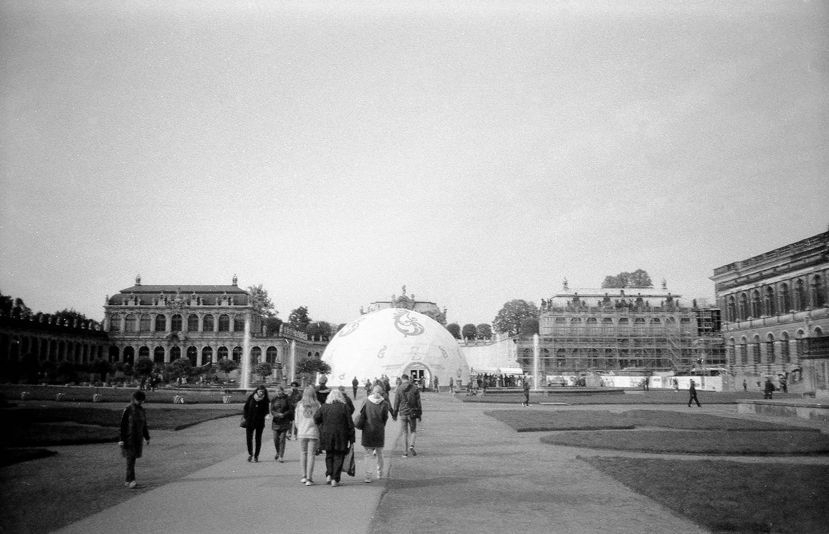 Im Dresdner Zwinger