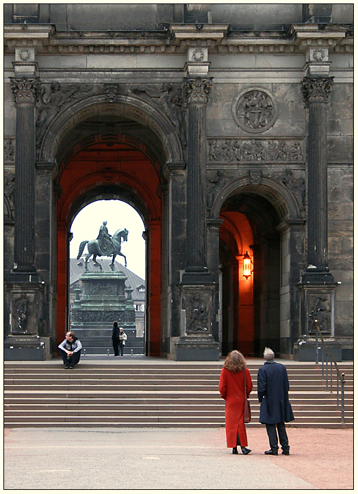 Im Dresdner Zwinger