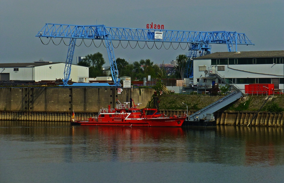 Im Düsseldorfer Hafen