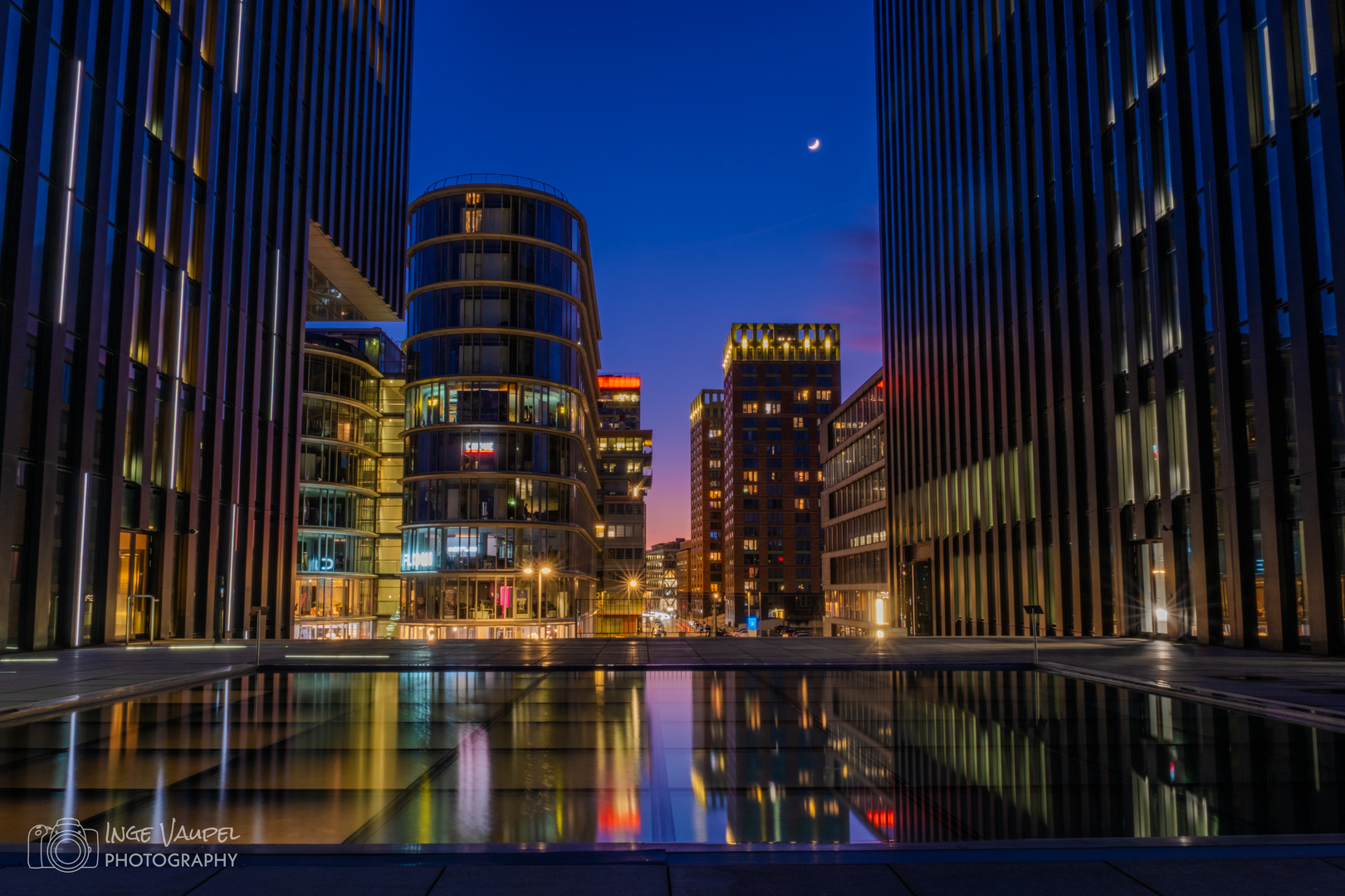 Im Düsseldorfer Medienhafen