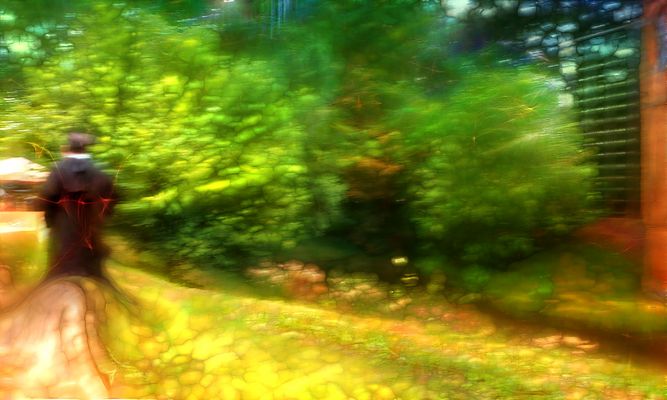 im eiltempo gleiten und jemanden verzaubern ...