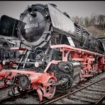 - im Eisenbahnmuseum Bochum Dampflok -