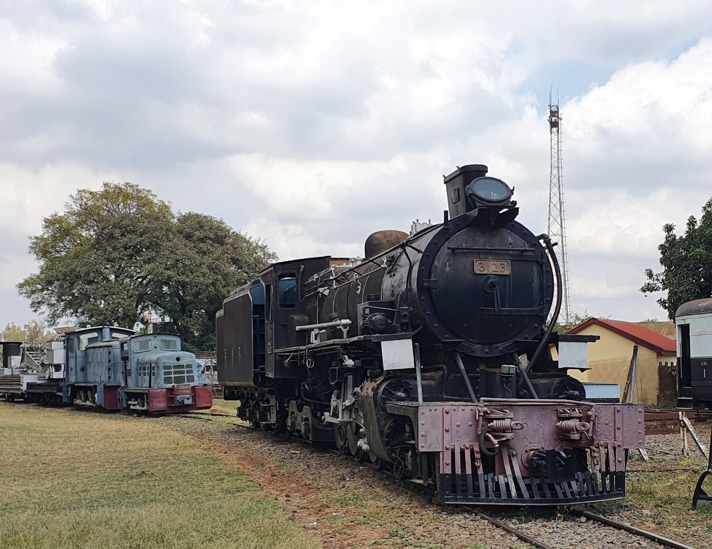 Im Eisenbahnmuseum !