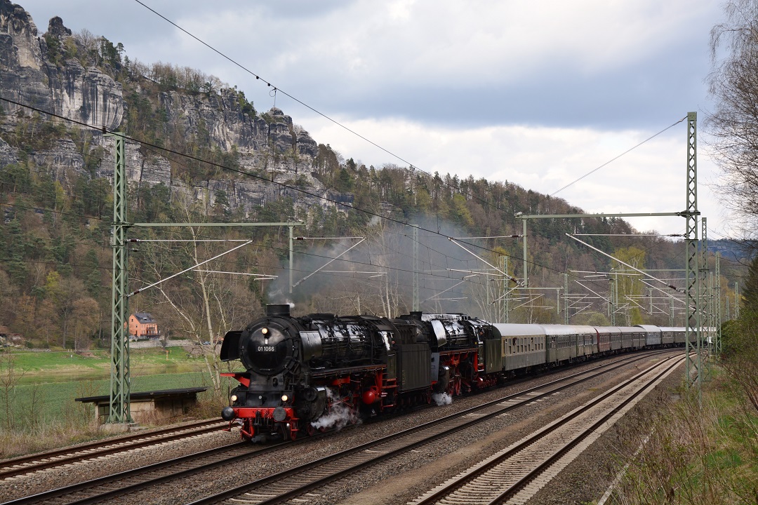 Im Elbsandsteingebirge