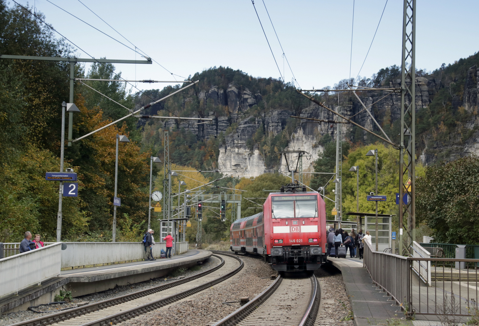 Im Elbsandsteingebirge 