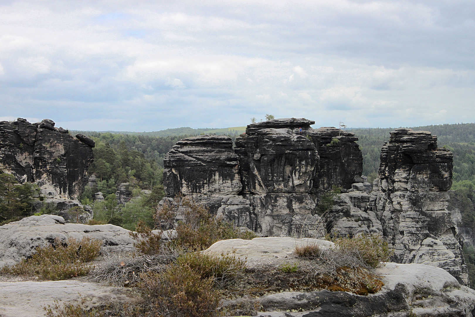 Im Elbsandsteingebirge