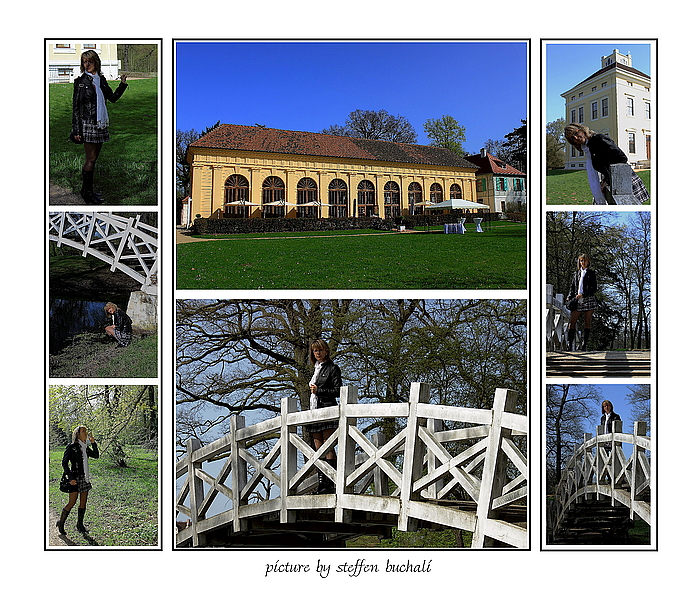 Im englischen Landschaftsgarten "Luisium" im Dessau Wörlitzer Gartenreich.