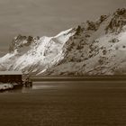 Im Ersfjord bei Tromsö