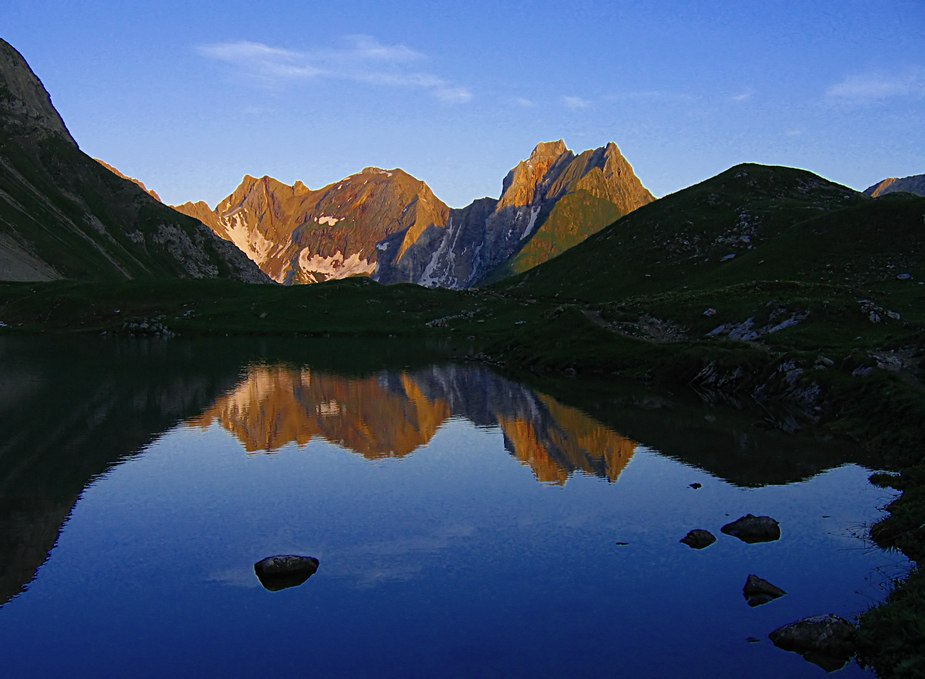 Im ersten Morgenlicht!