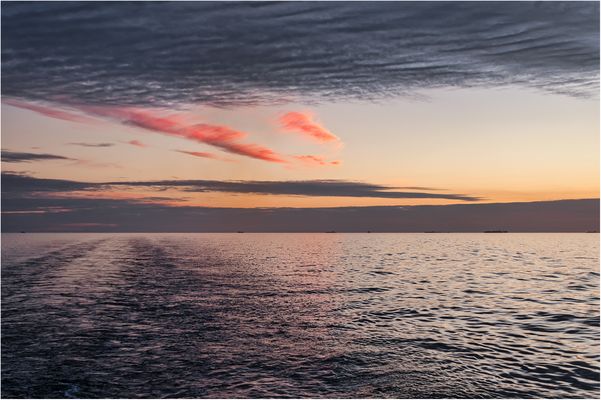 Im ersten Morgenlicht