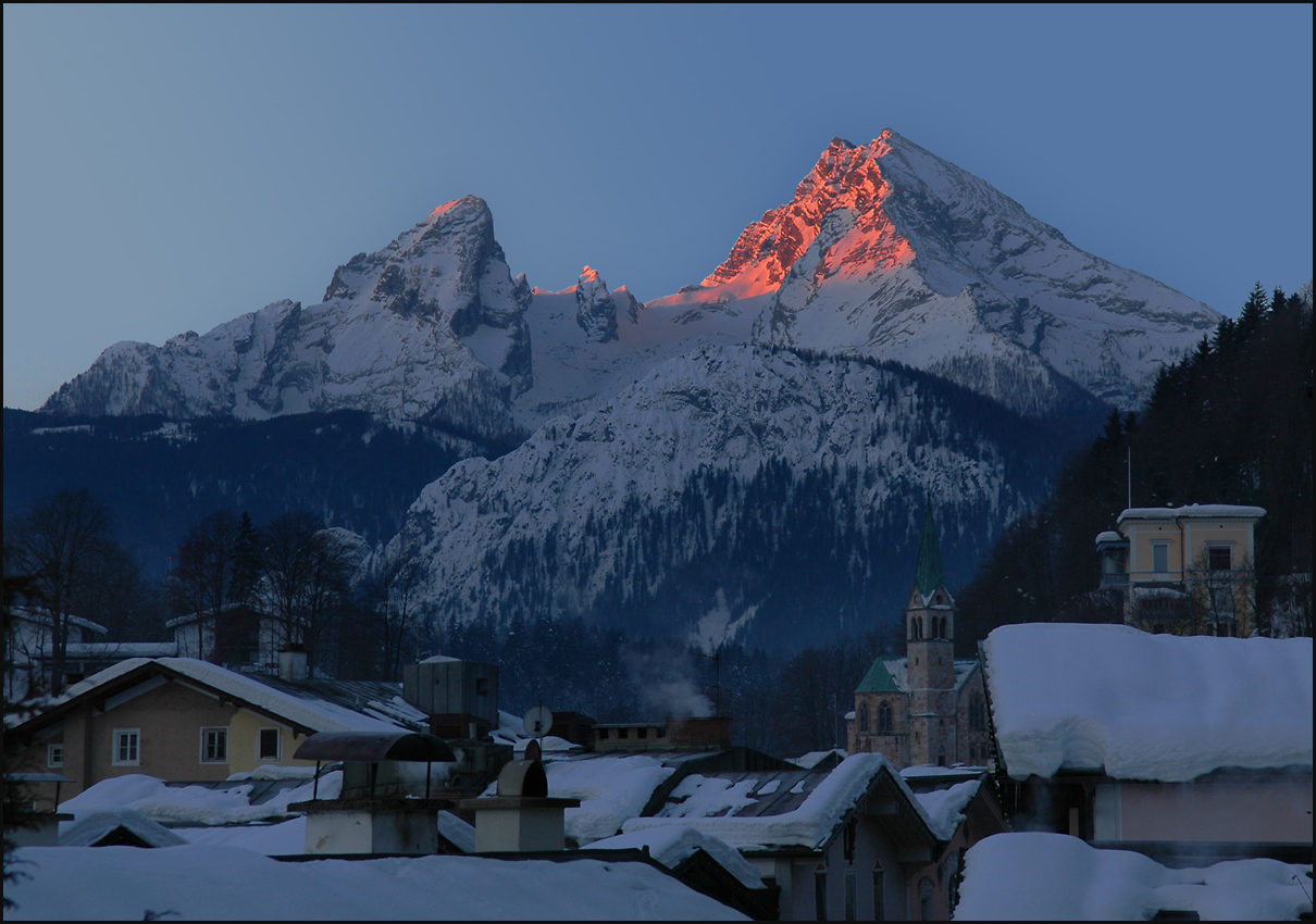 Im ersten Sonnenlicht