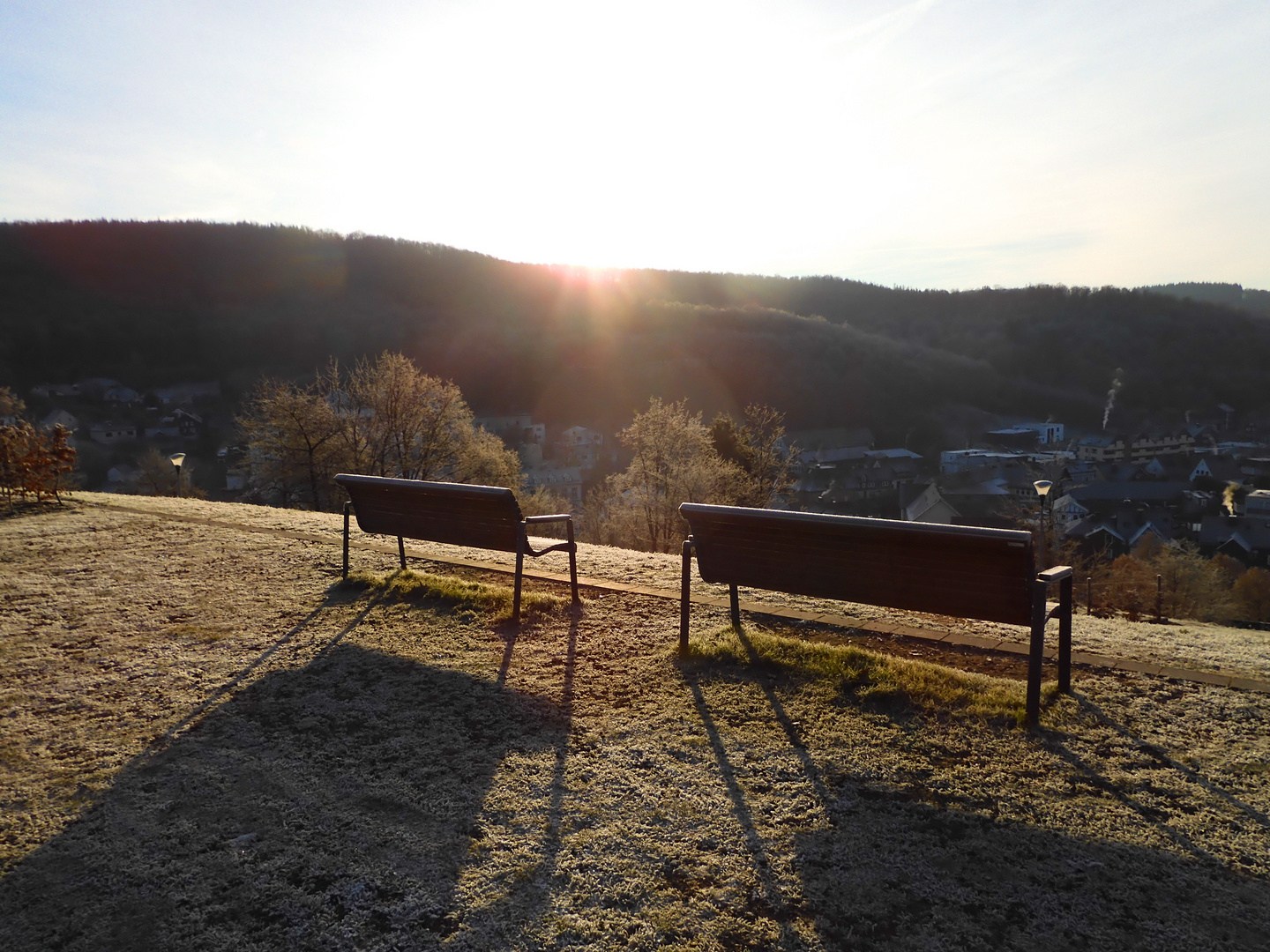 Im ersten Sonnenlicht