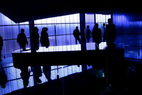 Im Expo2000-Pavillion von Lettland