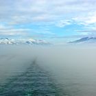 Im Eyjafjörður-Fjord kurz vor Akureyri - Juli 2014