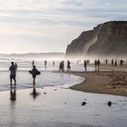 Im Februar am Strand