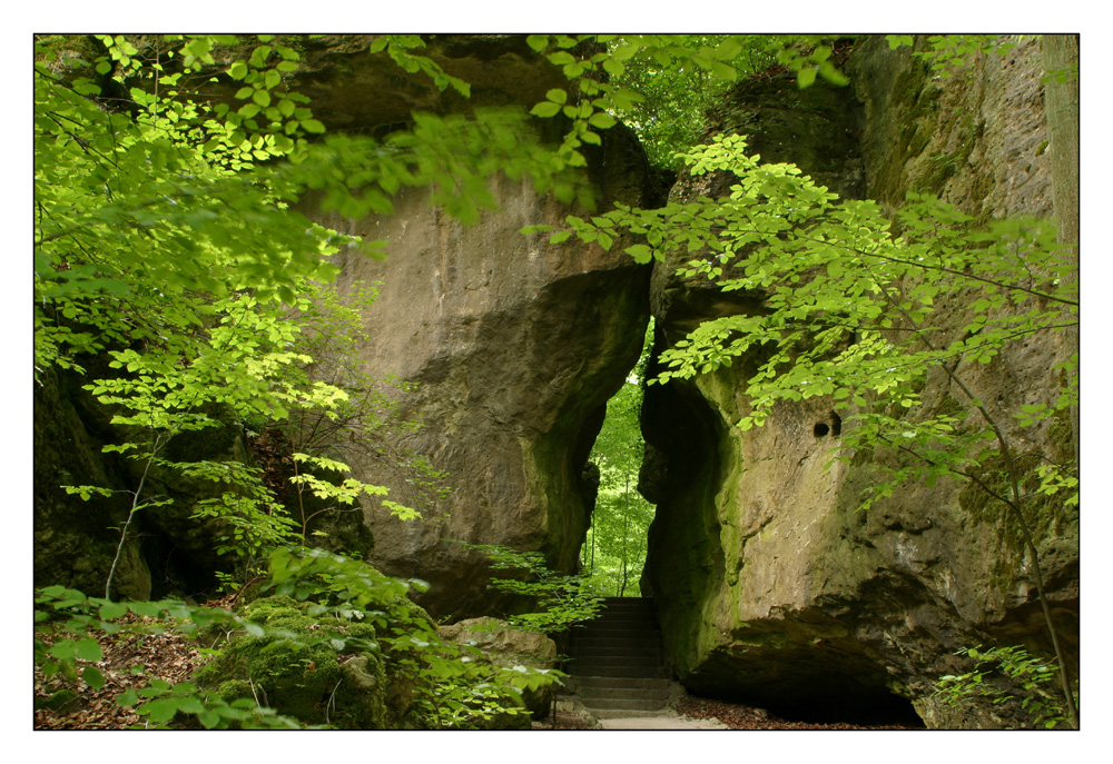 Im Felsengarten Sanspareil