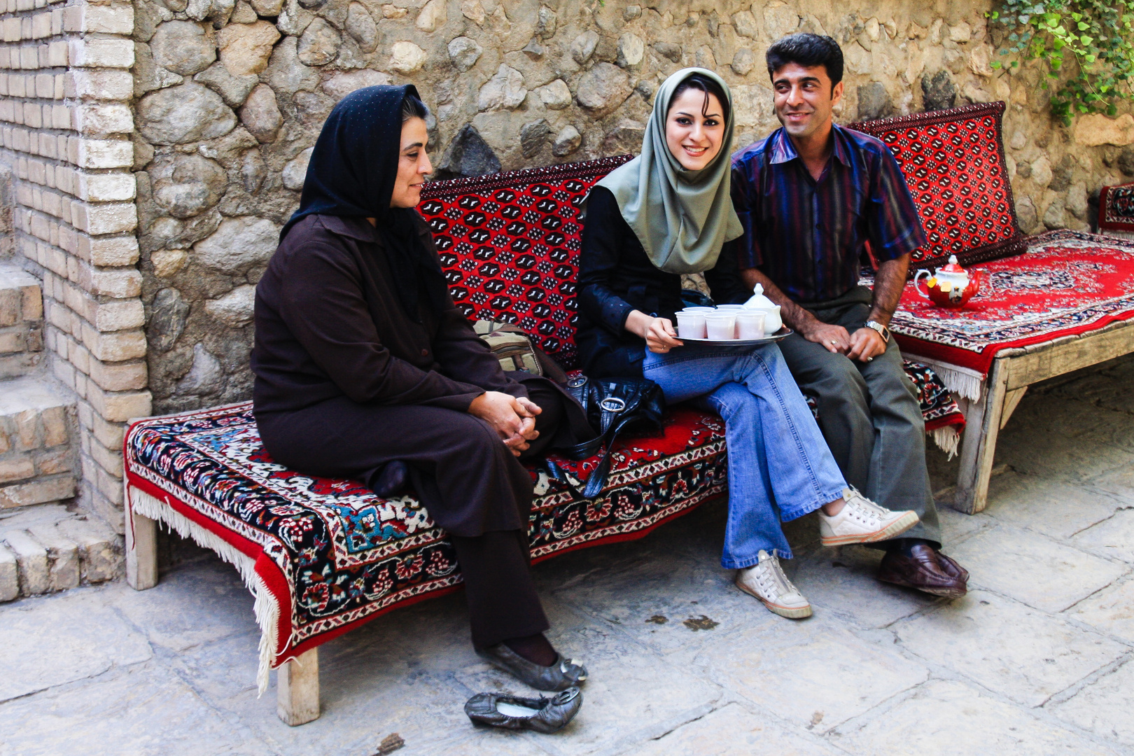 Im Fin-Garten in Kashan