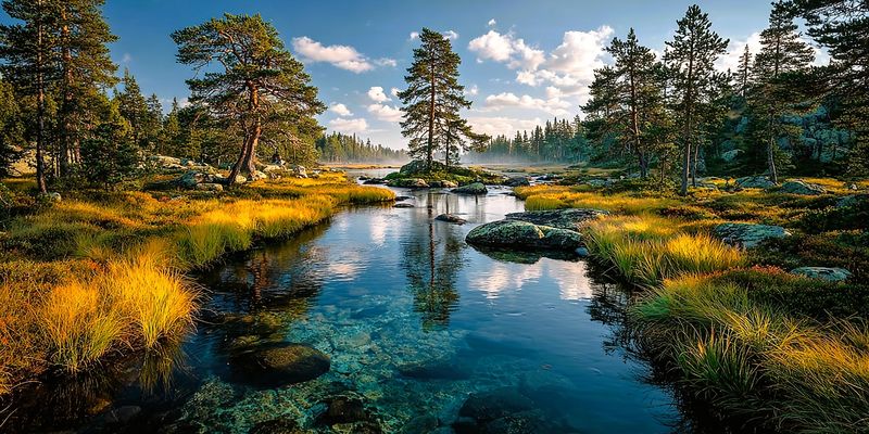 Im Finnischen Moor ...