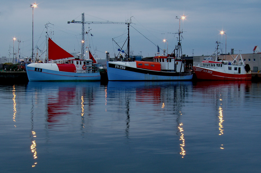 Im Fischereihafen von Skagen
