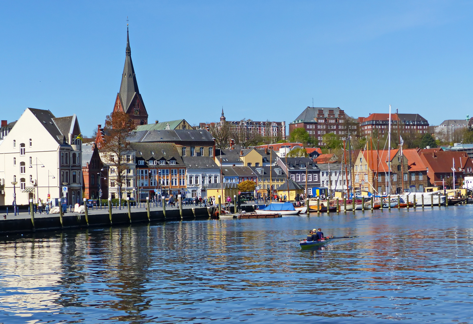 Im Flensburger Hafen