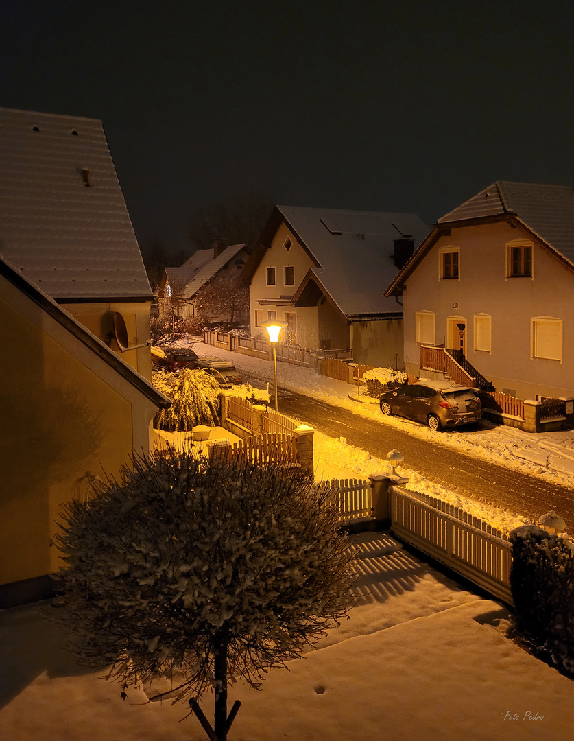 "im Fokus" Abend in meiner Stadt