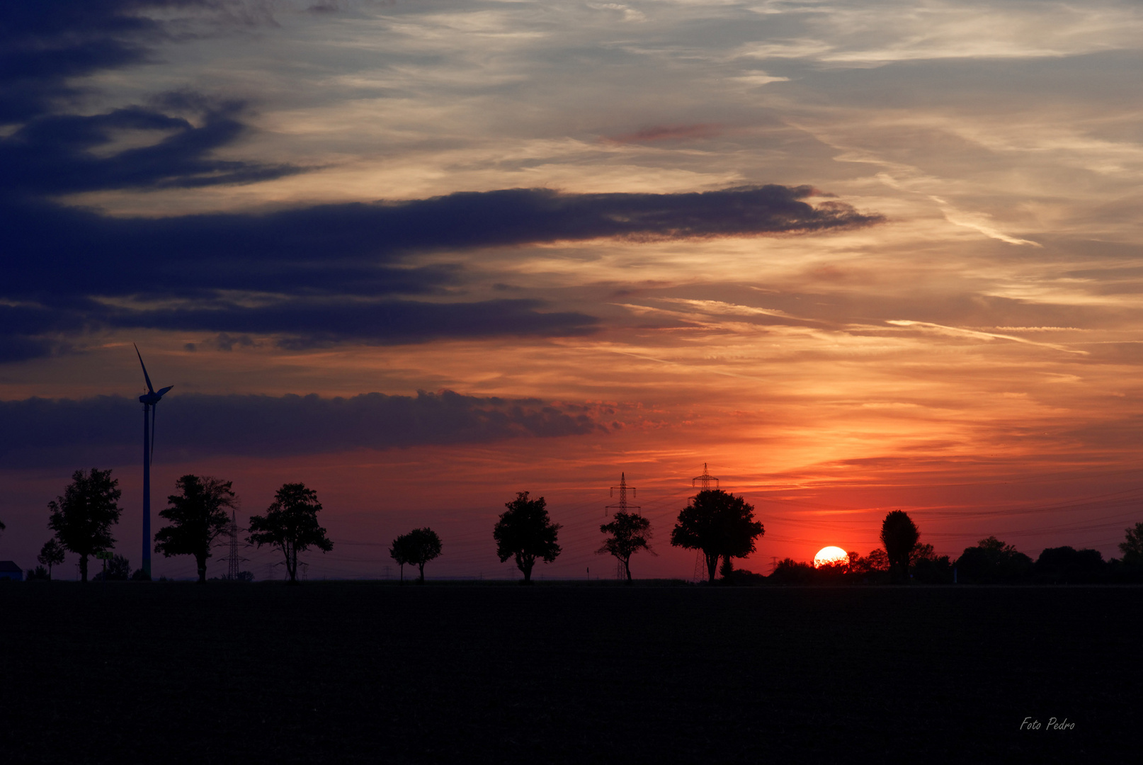 "im Fokus" Abendhimmel