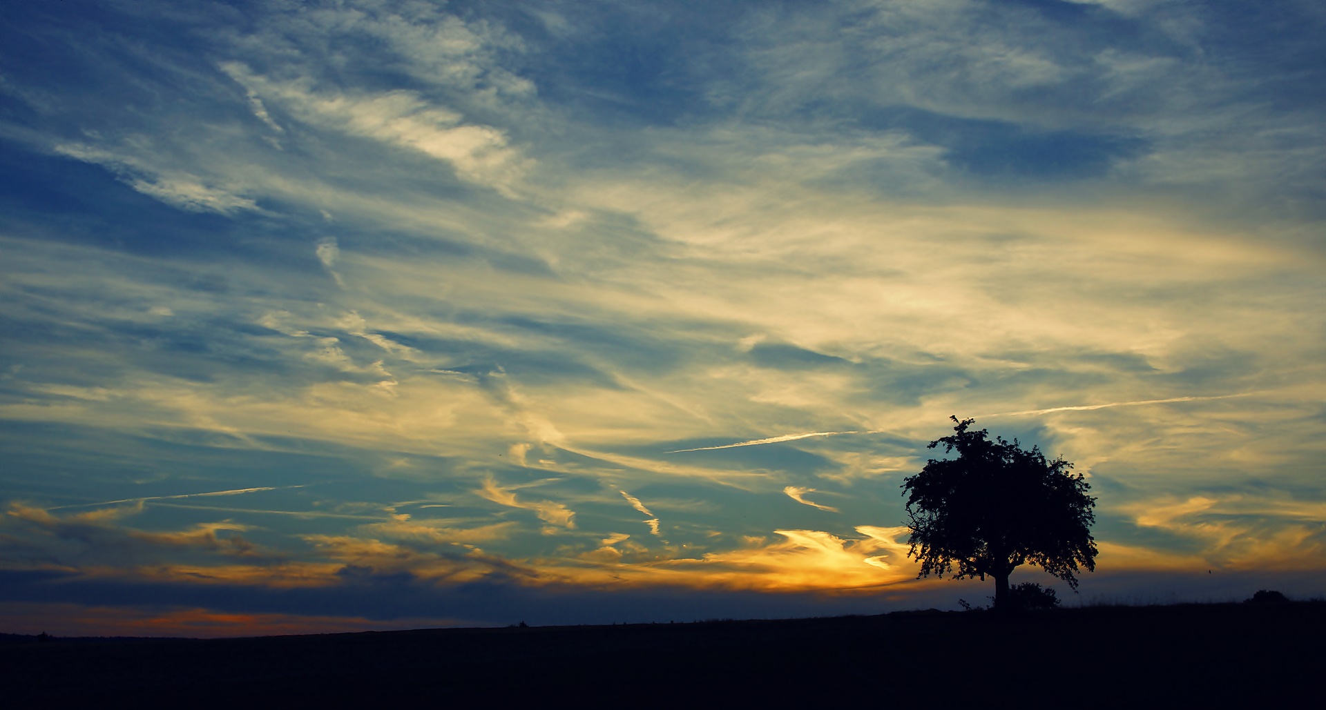 "Im Fokus" Abendhimmel