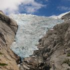 "Im Fokus" Element Wasser / Briksdal (Briksdalsbreen) Gletscher, Norwegen