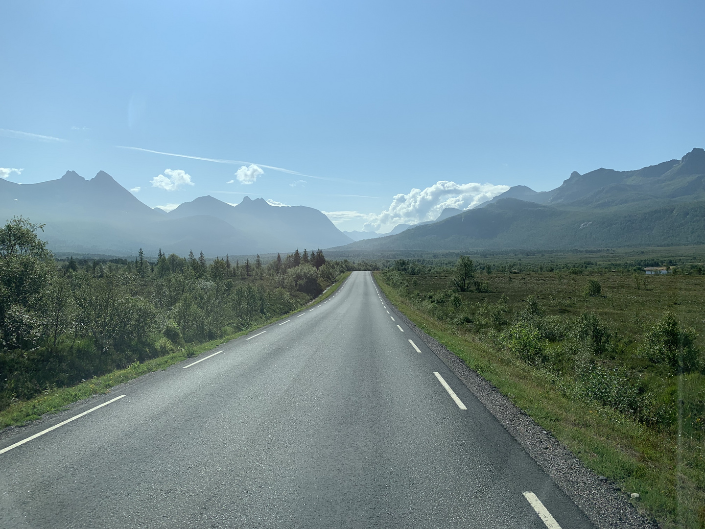 Im Forfjordalen auf den Vesteralen...