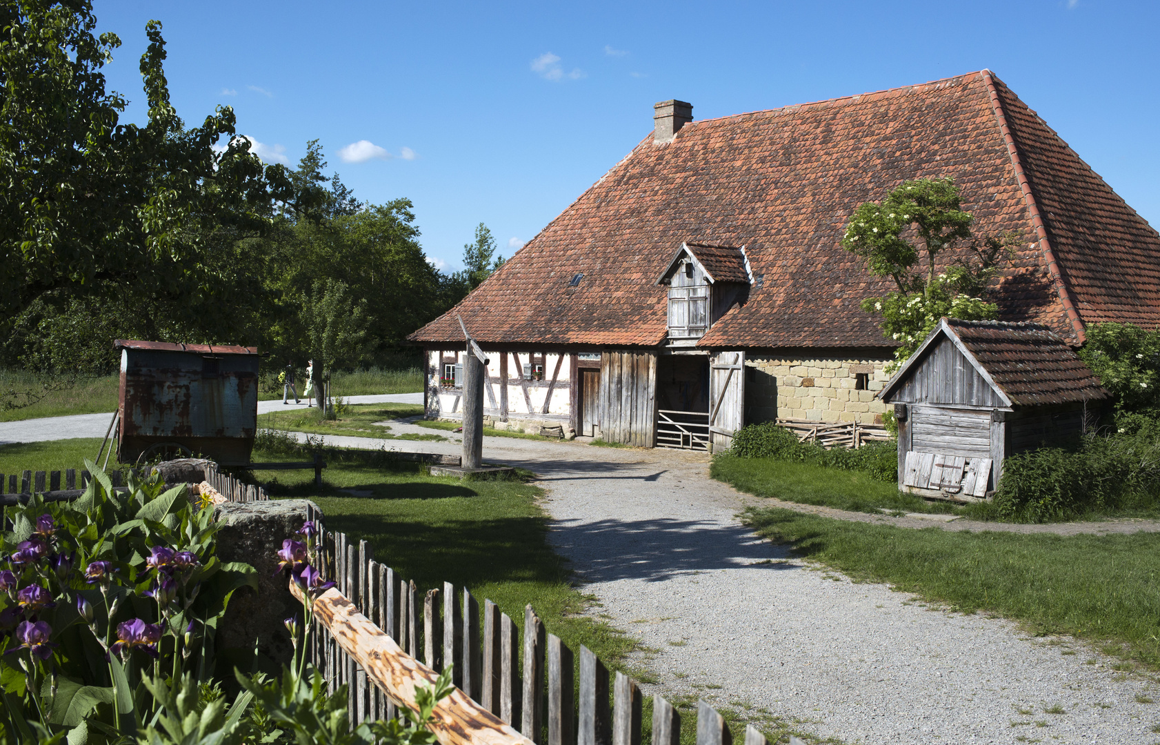 ... im fränkischen Freilandmuseum Bad Windsheim