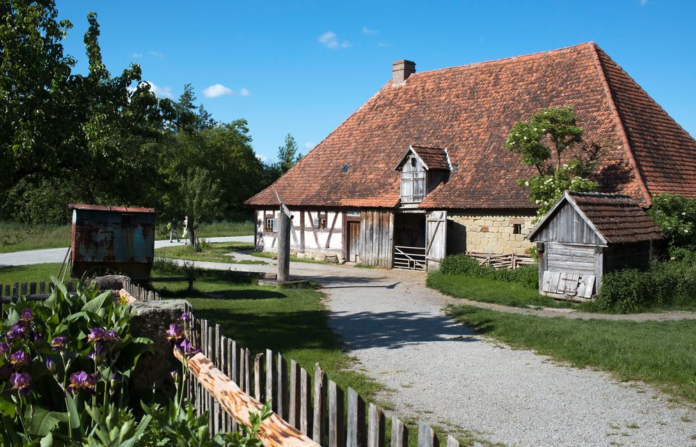 ... im fränkischen Freilandmuseum Bad Windsheim