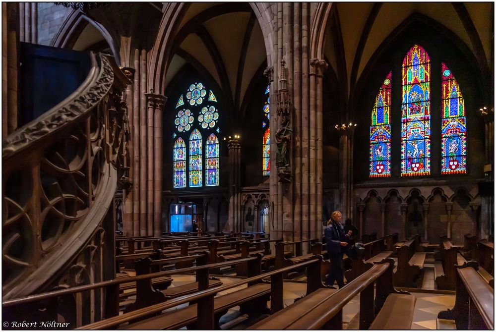 Im Freiburger Münster,