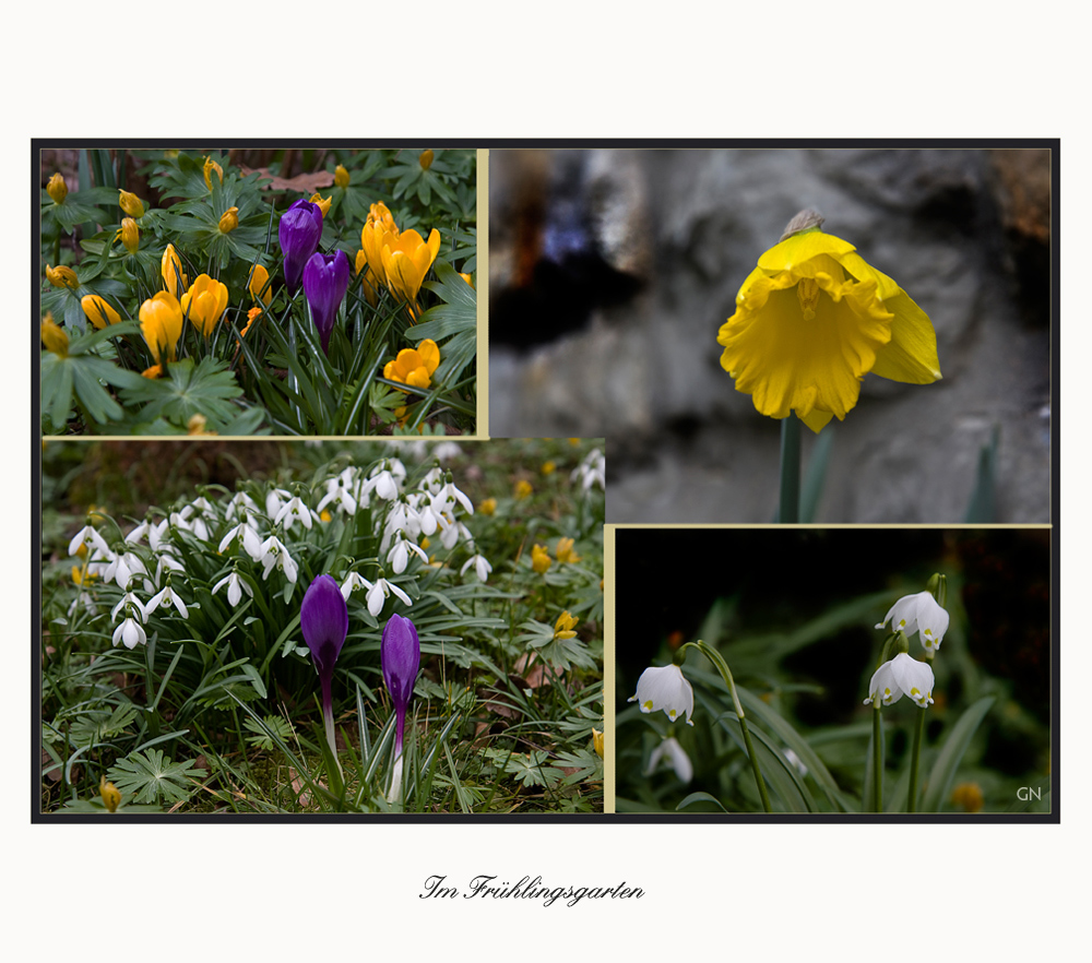 Im Frühlingsgarten