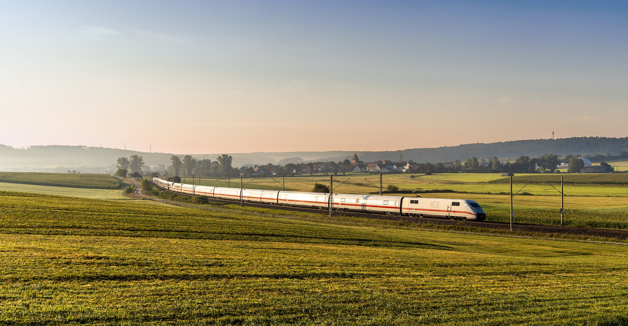 Im Frühtau nach Hamburg