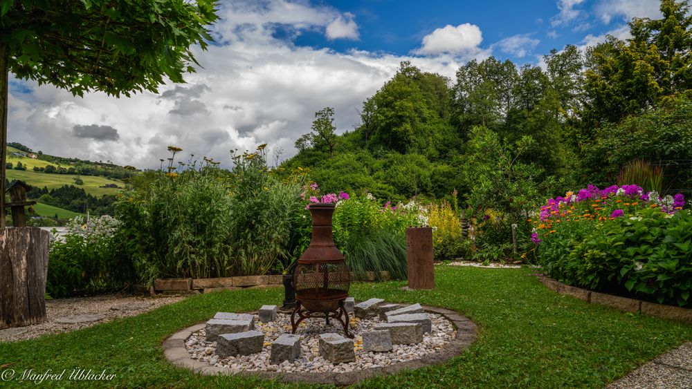 Im Garten ...