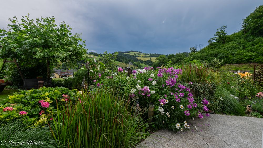Im Garten ...