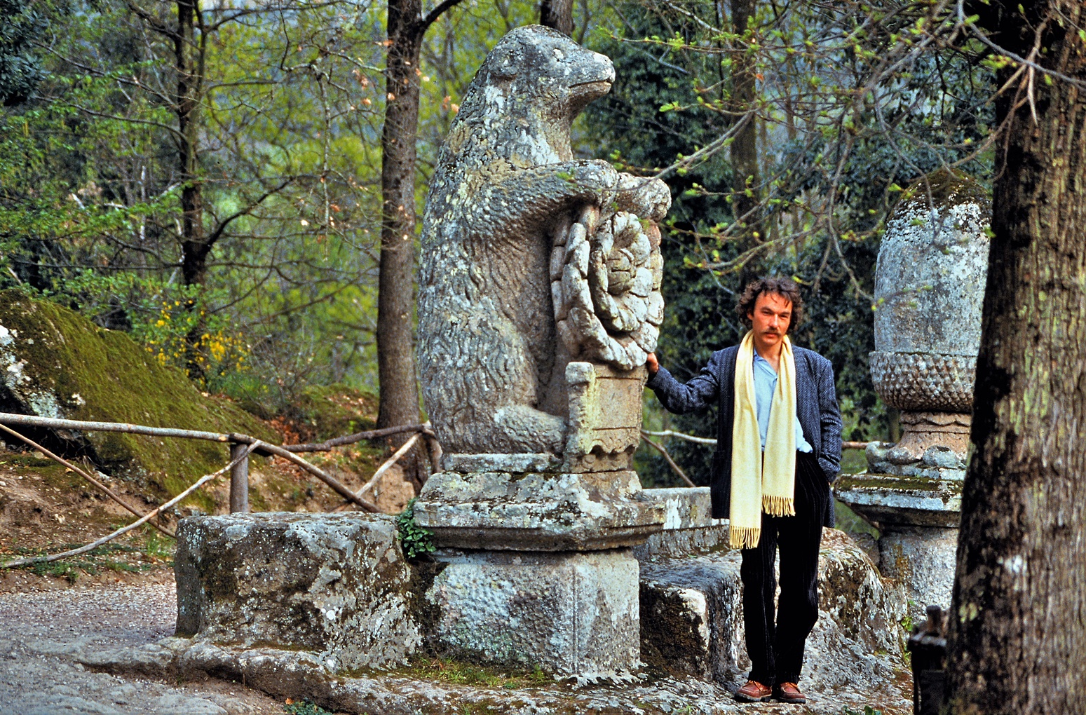 Im Garten Bomarzo 1982