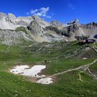 Im Garten der Memminger Hütte!