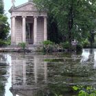 Im Garten der Villa Borghese...