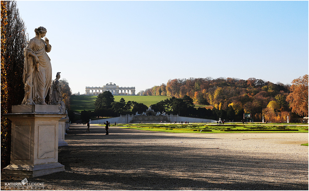 Im Garten Schloss Schönbrunn