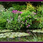 Im Garten von Claude Monet in  Giverny