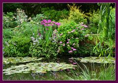 Im Garten von Claude Monet in  Giverny