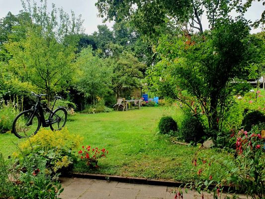 Im Garten von Elisabeth und Jochen