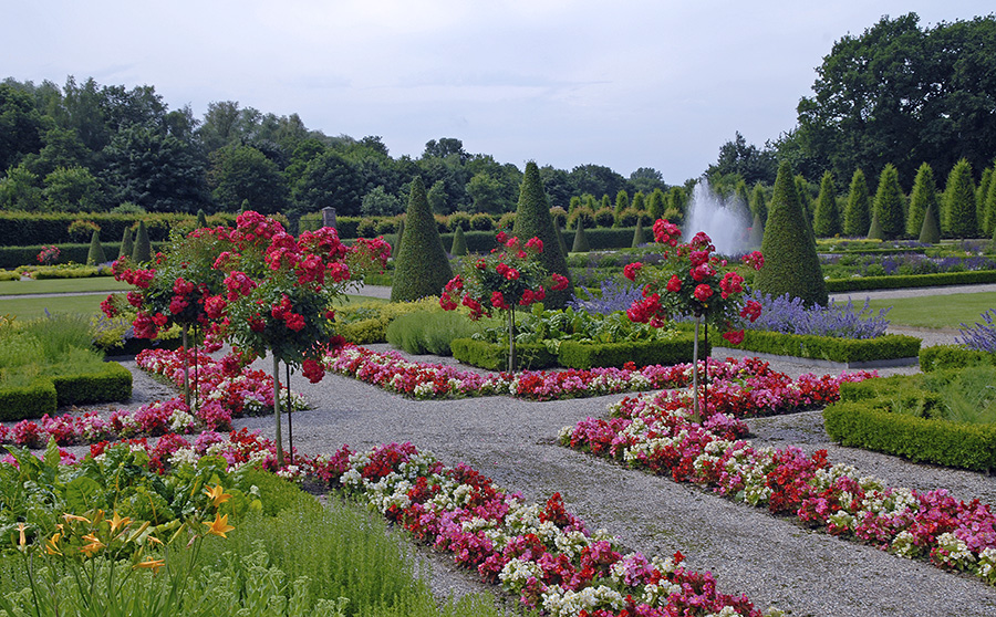 Im Garten von Kloster Kamp