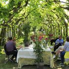 Im Garten von Schloß Gödens