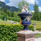 Im Garten von Schloss Linderhof