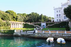 Im Garten von Schloss Miramare